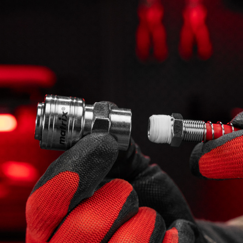 Набор переходников, быстросъемное соединение, резьбовое соед, 2 шт, внутр. D 1/4 Matrix по ценам производителя в Челябинске с доставкой по всей России