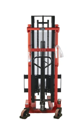 Штабелер гидравлический 2,0 т 2,5 м TOR CTY-EH с раздвижными вилами по ценам производителя в Челябинске с доставкой по всей России