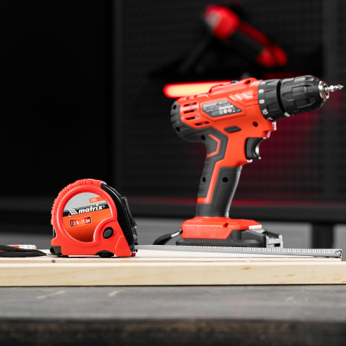 Рулетка Rubber,7,5 м х 25 мм,обрезиненный корпус Matrix по ценам производителя в Челябинске с доставкой по всей России