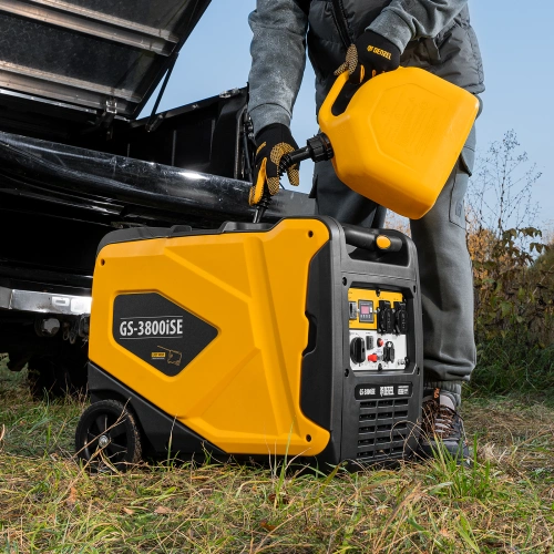 Генератор инверторный GS-3800iSE, 3,8 кВт, 230 В, закрытый корпус,электростартер Denzel по ценам производителя в Челябинске с доставкой по всей России