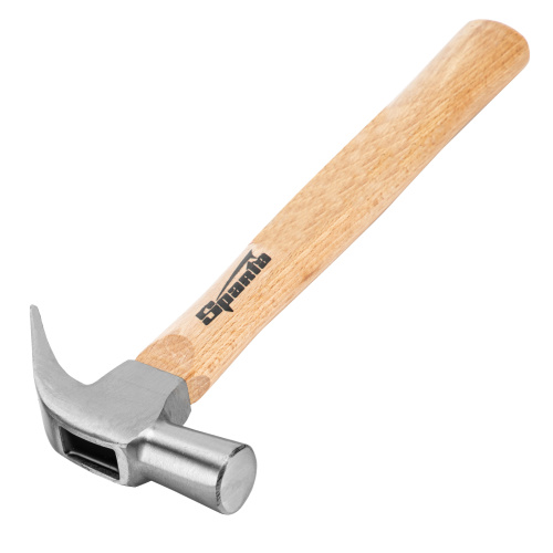 Молоток-гвоздодер, 560 г, боек 29 мм, деревянная рукоятка Sparta по ценам производителя в Челябинске с доставкой по всей России
