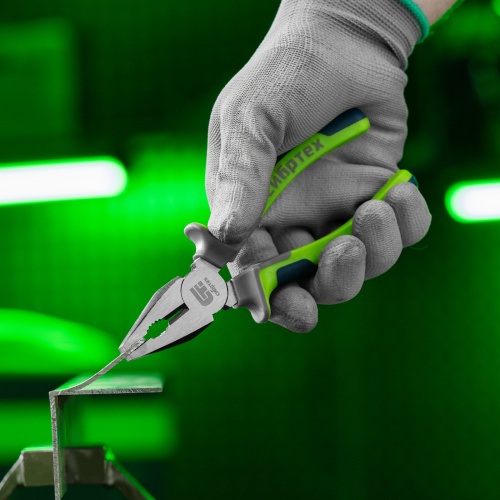 Плоскогубцы комбинированные, 160 мм, фосфатирование, трехкомпонентные рукоятки Сибртех по ценам производителя в Челябинске с доставкой по всей России