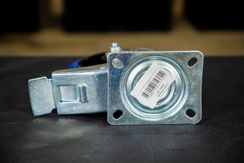 Колесо поворотное резина SRCLb 63 160 мм с тормозом (N) по ценам производителя в Челябинске с доставкой по всей России