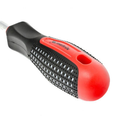 Отвертка Fusion, SL8 х 250 мм, CrV, трехкомпонентная рукоятка "Anti slip" Matrix по ценам производителя в Челябинске с доставкой по всей России