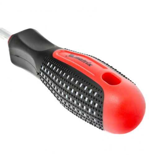 Отвертка Fusion, SL8 х 250 мм, CrV, трехкомпонентная рукоятка "Anti slip" Matrix по ценам производителя в Челябинске с доставкой по всей России