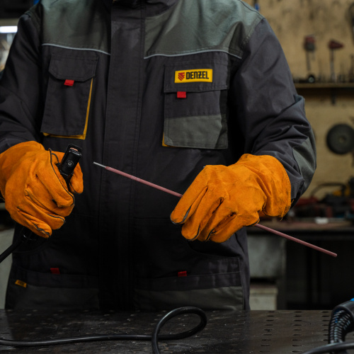 Электроды DER-46, диам. 3 мм, 1 кг, рутиловое покрытие Denzel по ценам производителя в Челябинске с доставкой по всей России