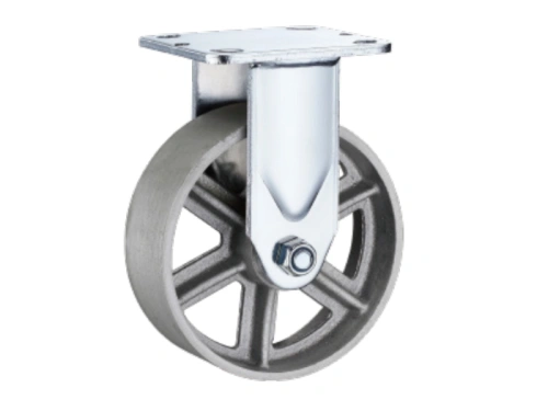 Колесо большегрузное неповоротное FCS 80 200 мм чугунное (F) по ценам производителя в Челябинске с доставкой по всей России