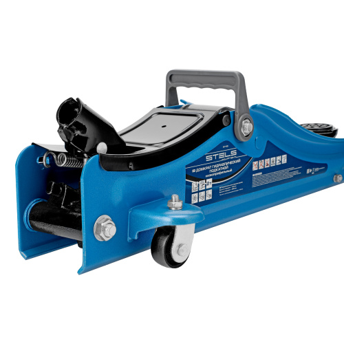 Домкрат гидравлический подкатной в пластиковом кейсе, 2 т, Low Profile, 80-380 мм Stels по ценам производителя в Челябинске с доставкой по всей России