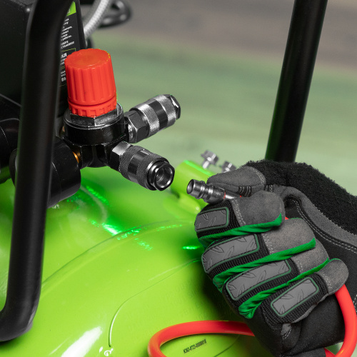 Компрессор безмаслянный малошумный МБ 2250/100, 2250 Вт, 100л, 400 л/мин Сибртех по ценам производителя в Челябинске с доставкой по всей России