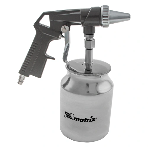 Пистолет пескоструйный с нижним бачком, пневматический Matrix по ценам производителя в Челябинске с доставкой по всей России