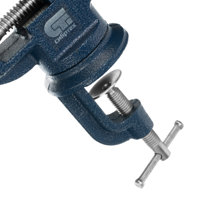 Тиски слесарные, настольные, поворотные, ширина рабочих губок 50 мм, наковальня Сибртех по ценам производителя в Челябинске с доставкой по всей России