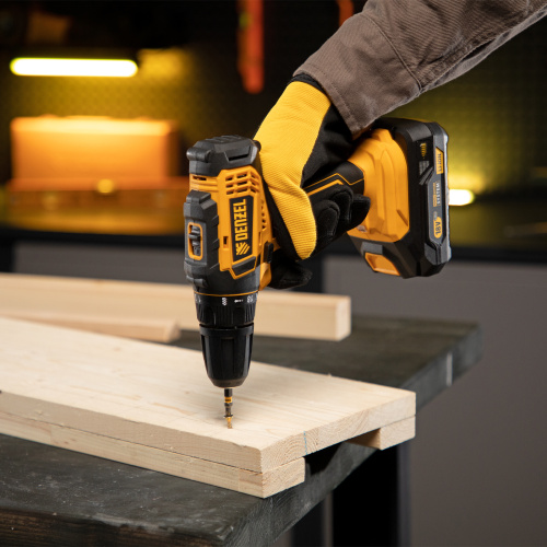 Дрель-шуруповерт аккумуляторная CDL-18-02BM, Li-Ion, 18 В, 2 аккумулятор Denzel по ценам производителя в Челябинске с доставкой по всей России