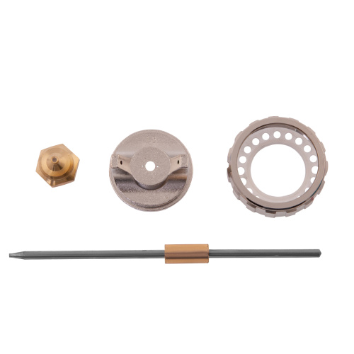 Ремкомплект для краскораспылителя 4 предмета : сопло 1.8 мм + игла + форсунка + зажим сопло Matrix по ценам производителя в Челябинске с доставкой по всей России