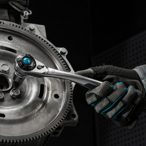 Набор торцевых головок, трещотка 120 зубьев, 1/2", CrV, 36 предметов Gross по ценам производителя в Челябинске с доставкой по всей России