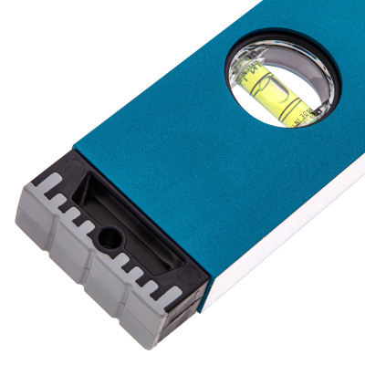 Уровень алюминиевый, 1200 мм, усиленный с ударопрочными заглушками, рукоятки, 3 глазка Gross по ценам производителя в Челябинске с доставкой по всей России