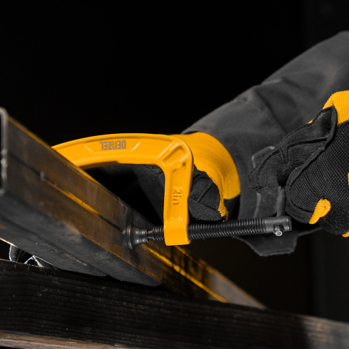 Струбцина G-образная, усиленная, 50 мм Denzel по ценам производителя в Челябинске с доставкой по всей России