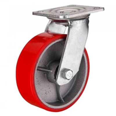 Колесо большегрузное поворотное SCp 93 75 мм полиуретановое (F) по ценам производителя в Челябинске с доставкой по всей России