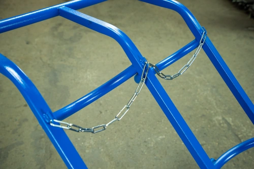 Тележка для газовых баллонов TOR ГБ-2, 2 баллона (250 пневмо колеса + 160 поворотное) по ценам производителя в Челябинске с доставкой по всей России