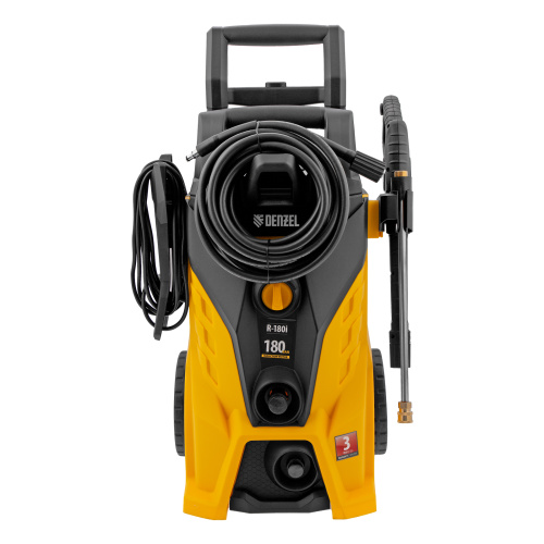 Моечная машина высокого давления R-180i, 2400 Вт, 180 бар, 7.5 л/мин, асинхронный двигатель Denzel по ценам производителя в Челябинске с доставкой по всей России