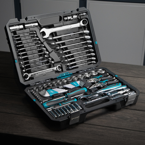 Набор инструментов, 1/4", 1/2", CrV, 120 зубьев, 78 предметов Gross по ценам производителя в Челябинске с доставкой по всей России