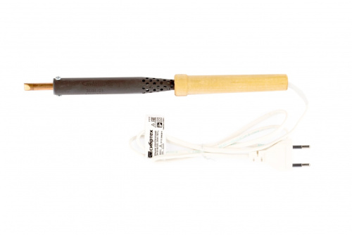 Паяльник электрический ЭПСН-03-80/220, деревянная ручка, Сибртех по ценам производителя в Челябинске с доставкой по всей России
