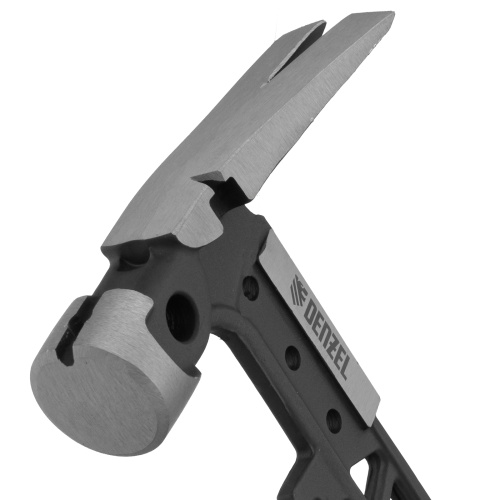 Молоток строительный 450 г, цельнокованый,боек с магнитом, двухкомп. обрезин. рук-ка Denzel по ценам производителя в Челябинске с доставкой по всей России