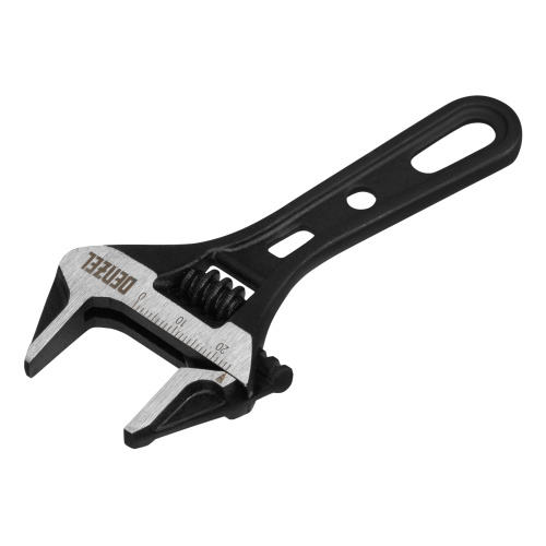 Ключ разводной 115 мм, CrV, кованый, укороченная рукоятка Denzel по ценам производителя в Челябинске с доставкой по всей России