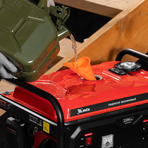 Генератор бензиновый RS-3000, 2,2 кВт, 230В, ручной стартер MTX по ценам производителя в Челябинске с доставкой по всей России