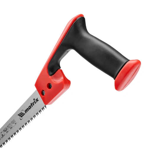Ножовка по дереву выкружная, 300 мм, каленый зуб, двухкомпонентная рукоятка Matrix по ценам производителя в Челябинске с доставкой по всей России