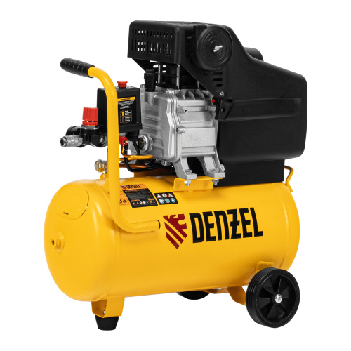 Компрессор воздушный DC1500/24, прямой привод, 1.5 кВт, 24 литра, 220 л/мин Denzel по ценам производителя в Челябинске с доставкой по всей России