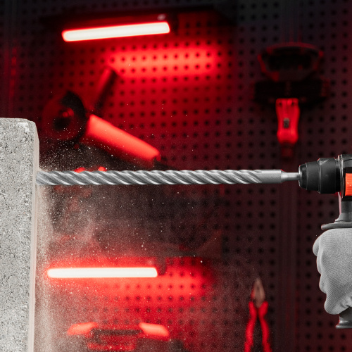 Бур по бетону, 20 x 400 мм, SDS PLUS c крестовой пластиной MATRIX по ценам производителя в Челябинске с доставкой по всей России