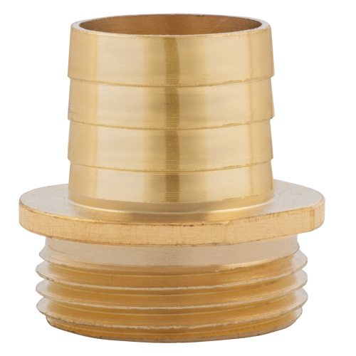 Штуцер для шланга 1" с наружной резьбой G1" Denzel по ценам производителя в Челябинске с доставкой по всей России