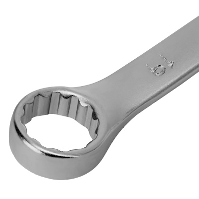 Ключ комбинированный, 19 мм, CrV, матовый хром Stels по ценам производителя в Челябинске с доставкой по всей России