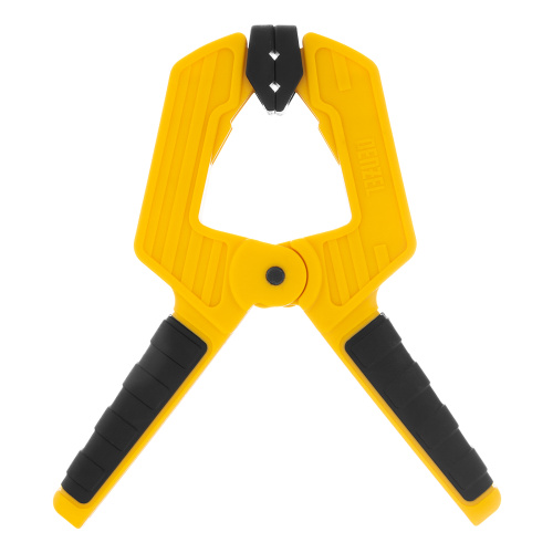 Струбцина клещеобразная, усиленная 50 х 35 мм, двухкомпонентные рукоятки Denzel по ценам производителя в Челябинске с доставкой по всей России