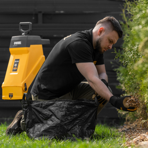 Измельчитель садовый электрический ECS-2500, 2500 Вт, 45 мм Denzel по ценам производителя в Челябинске с доставкой по всей России