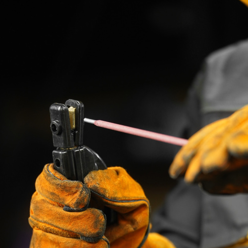 Электроды DER-46, диам. 2,5 мм, 1 кг., рутиловое покрытие Denzel по ценам производителя в Челябинске с доставкой по всей России