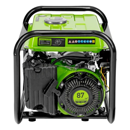 Генератор бензиновый БС-1200, 1 кВт, 230 В, четырехтактный, 5.5 л, ручной стартер Сибртех по ценам производителя в Челябинске с доставкой по всей России