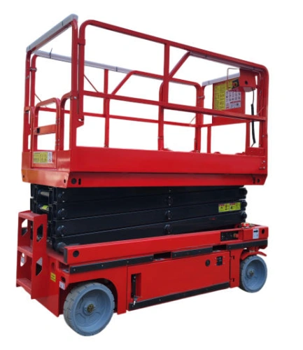 Подъемник ножничный самоходный с выдвижной платформой 230 кг 6/8 м TOR AMSL0608 DC аккумуляторный купить в Москве с доставкой по всей России | ProtosMarket.ru