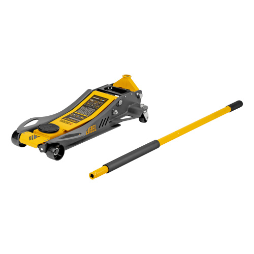 Домкрат гидравлический подкатной, 3,8 т, 110-580 мм, быстрый подъем, низкий подхват, проф. Denzel по ценам производителя в Челябинске с доставкой по всей России