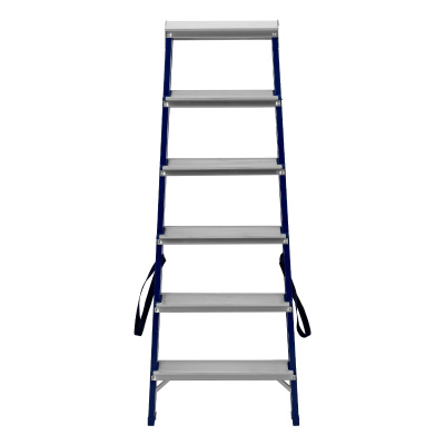 Стремянка двусторонняя 6 ступеней, стальная, Сибртех по ценам производителя в Челябинске с доставкой по всей России