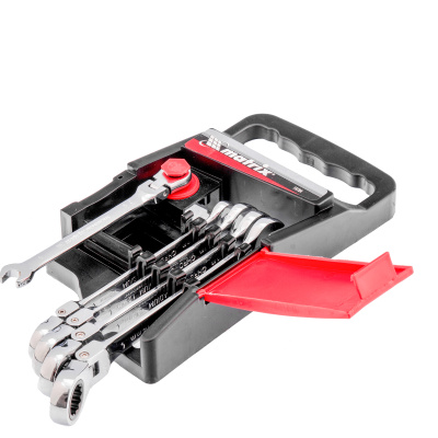 Набор ключей комбинированных, трещоточных шарнирных 5 шт. Matrix по ценам производителя в Челябинске с доставкой по всей России