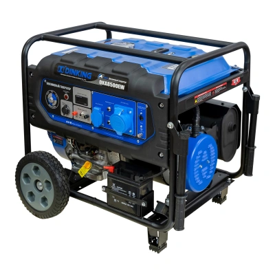 Генератор бензиновый Dinking DKA8500EW (8,5кВт, электростартер, 17лс, колёса, АВР) по ценам производителя в Челябинске с доставкой по всей России
