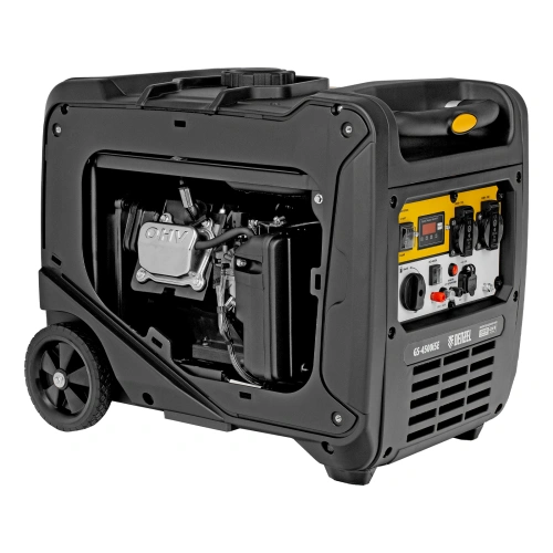 Генератор инверторный GS-4500iSE, 4,5 кВт, 230 В, закрытый корпус, электростартер Denzel по ценам производителя в Челябинске с доставкой по всей России