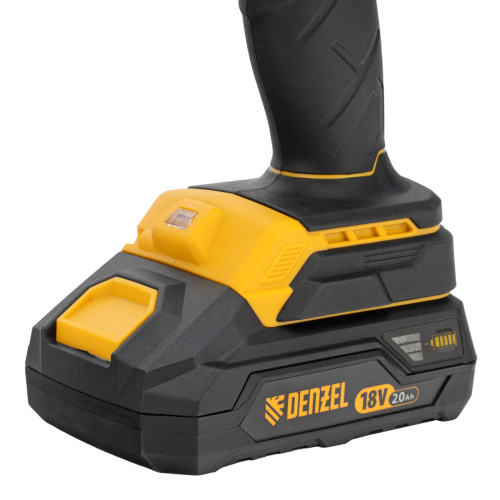 Дрель-шуруповерт аккумуляторная, бесщет. BLDL-18-02 Li-Ion, 18 В Denzel по ценам производителя в Челябинске с доставкой по всей России