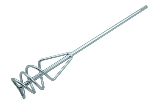 Миксер для песчано-гравийных смесей, 60 х 400 мм, оцинкованный, хвостовик SDS Plus Denzel по ценам производителя в Челябинске с доставкой по всей России