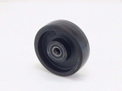 Колесо полиуретан 150х50 мм с подшипником для тележек гидравлических BFWL/BFL10/BFL15 по ценам производителя в Челябинске с доставкой по всей России