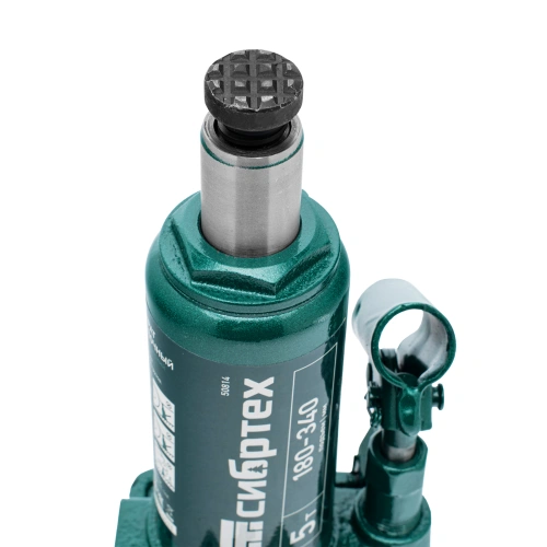 Домкрат гидравлический бутылочный, 5 т, 180-340 мм, в пласт. кейсе Сибртех по ценам производителя в Челябинске с доставкой по всей России