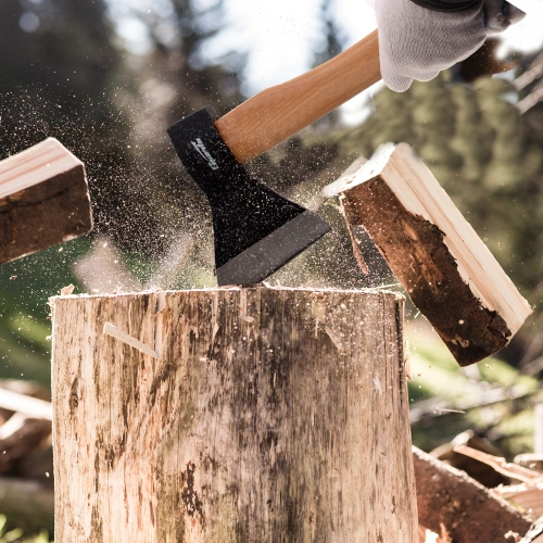 Топор, 800 г, в сборе, кованый, деревянное топорище Sparta по ценам производителя в Челябинске с доставкой по всей России