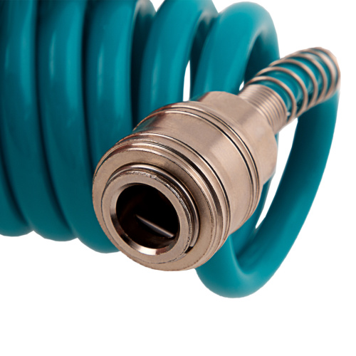 Полиуретановый спиральный шланг профессиональный BASF, 10 м, с быстросъемными соединениями Stels по ценам производителя в Челябинске с доставкой по всей России