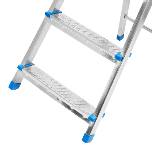 Стремянка, 4 ступени, стальная, оцинкованная Сибртех по ценам производителя в Челябинске с доставкой по всей России